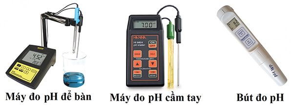 phân loại máy đo pH