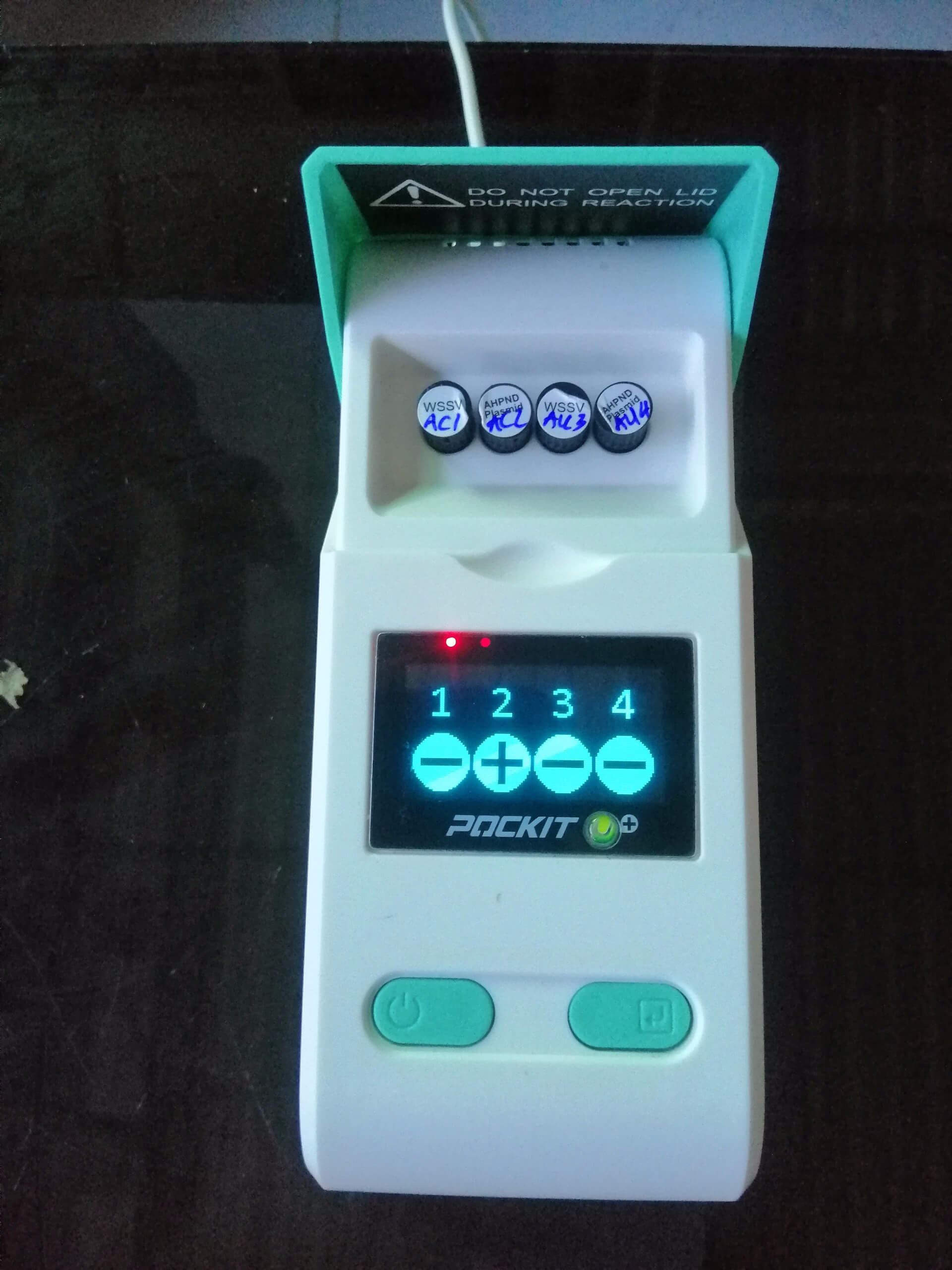 Chương trình hỗ trợ kiểm tra bệnh bằng máy PCR POCKIT 5